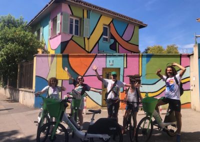 STREET ART NICE TOUR TOUR DE FRANCE VELO 109 BRIAN CADDY